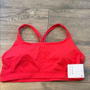 Lululemon Athletica Red Sports Bra. NWT. 12
